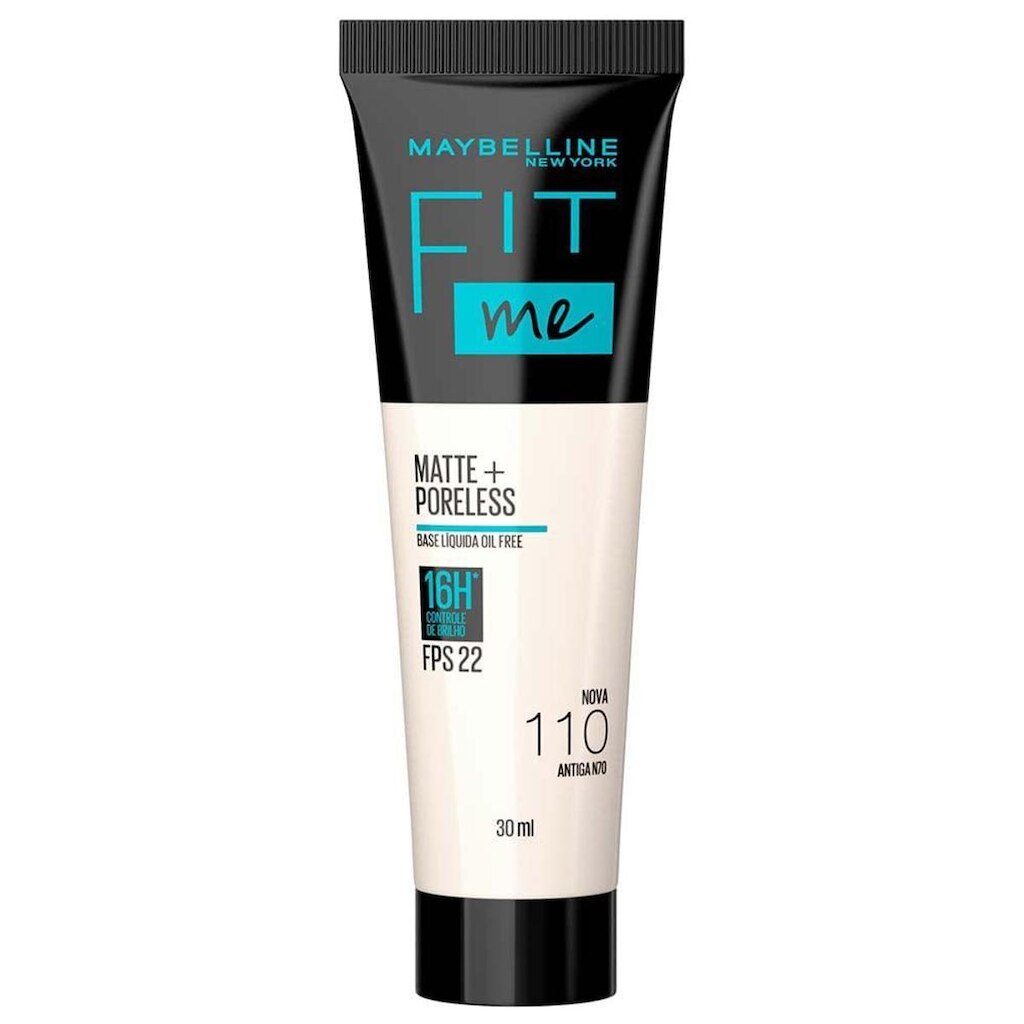 Base Líquida Maybelline Fit Me Matte FPS22 110