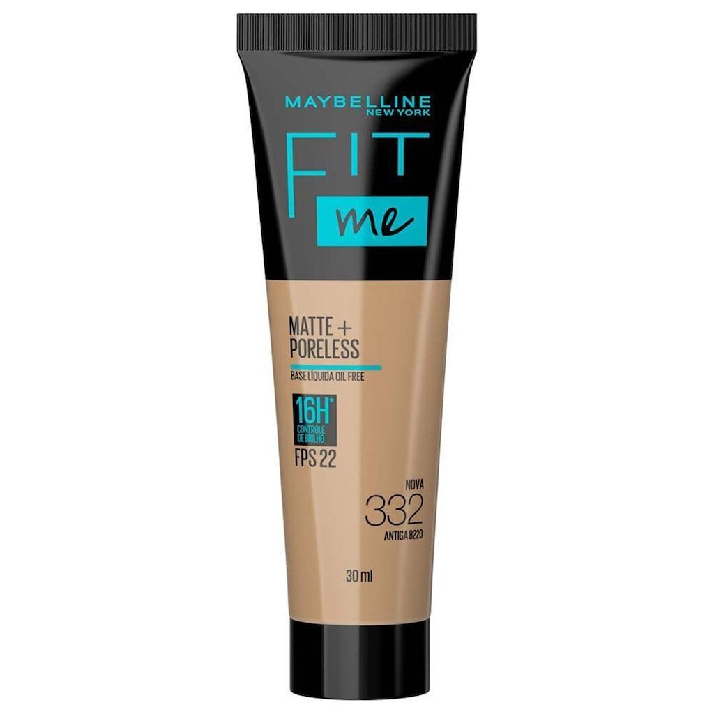 Base Líquida Maybelline Fit Me Matte FPS22 332