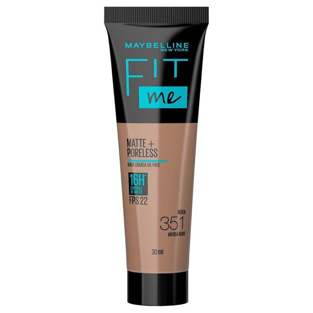 Base Líquida Maybelline Fit Me Matte FPS22 351