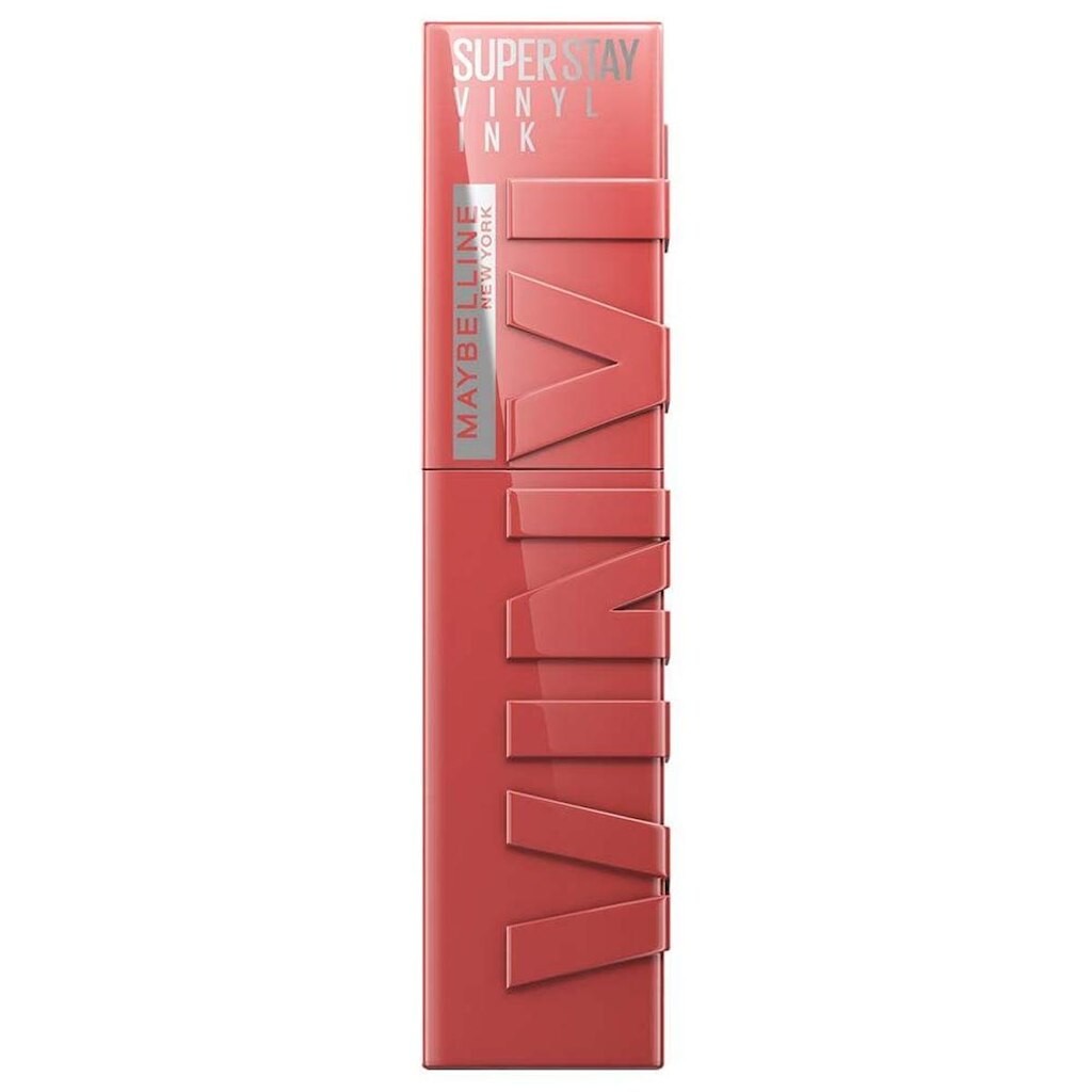 Batom Labial Maybelline SuperStay Vinyl Ink Peachy