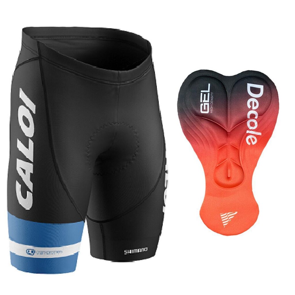 Bermuda Ciclismo Caloi Forro Gel 3d Bike Dry Proteção UV