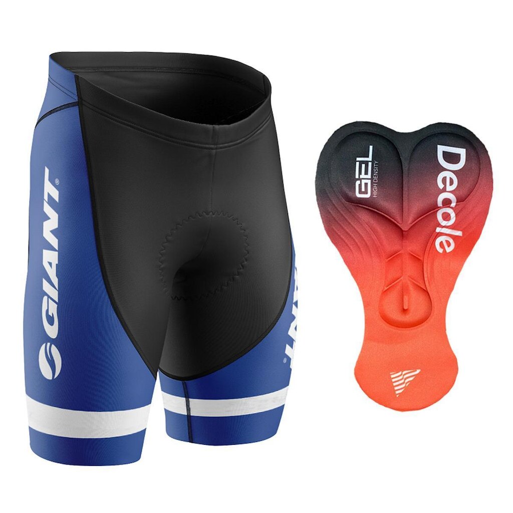 Bermuda Ciclismo Forro Gel 3D Proteção UV Dry Mtb Bike Giant