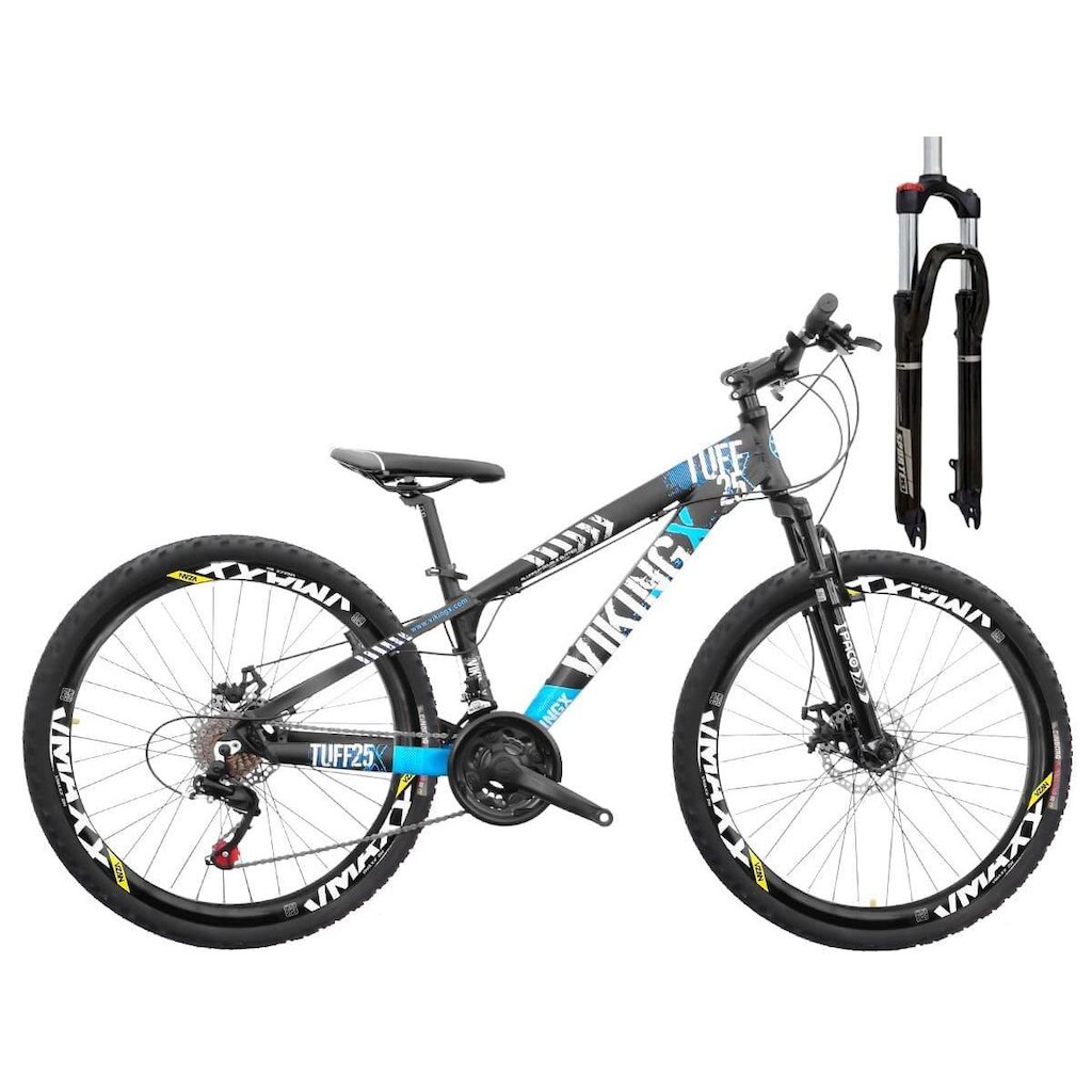 Bicicleta Aro 26 VikingX Tuff25 21v Freios Mecânicos e Trava