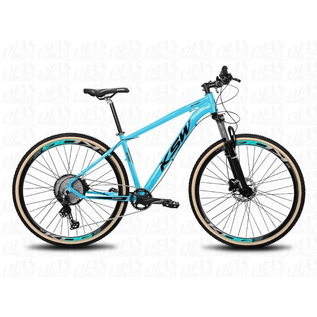 Bicicleta Aro 29 KSW 1x12v Pedivela Single Catraca K7 11/51D Suspensão