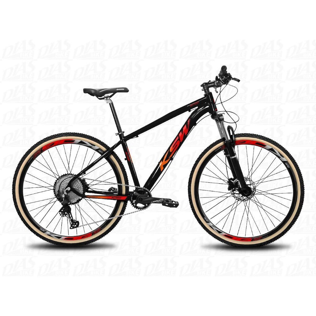 Bicicleta Aro 29 KSW 1x12v Pedivela Single Catraca K7 11/51D Suspensão