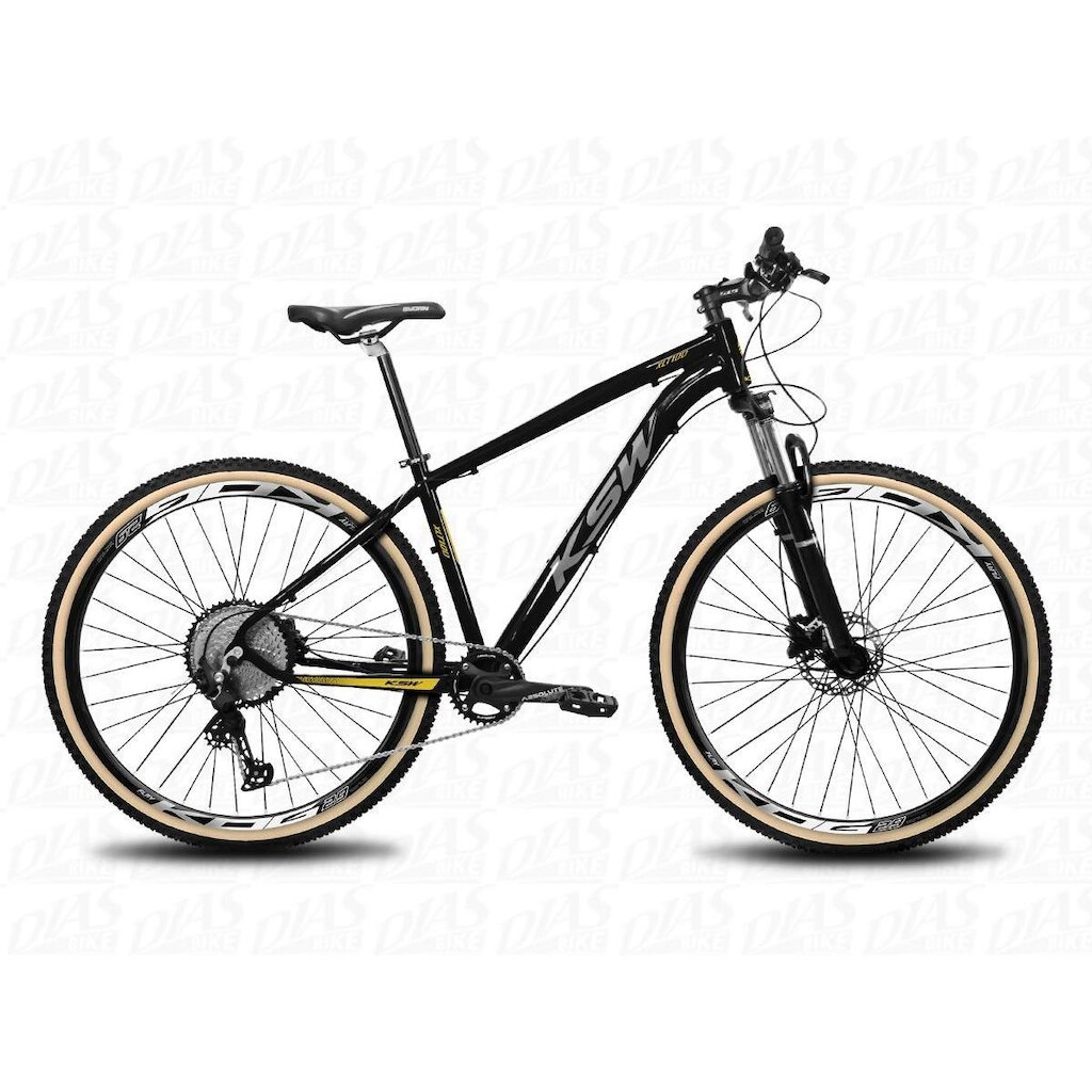 Bicicleta Aro 29 KSW 1x12v Pedivela Single Catraca K7 11/51D Suspensão