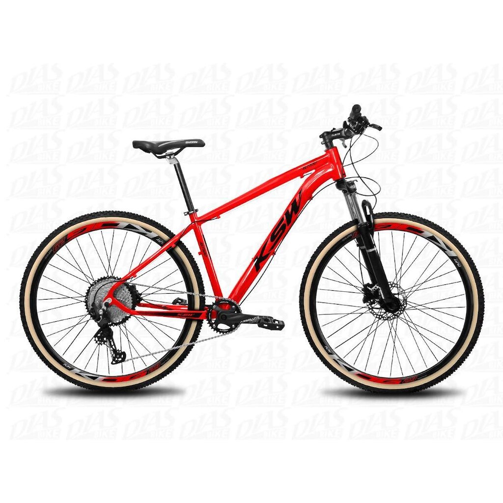 Bicicleta Aro 29 KSW 1x12v Pedivela Single Catraca K7 11/51D Suspensão