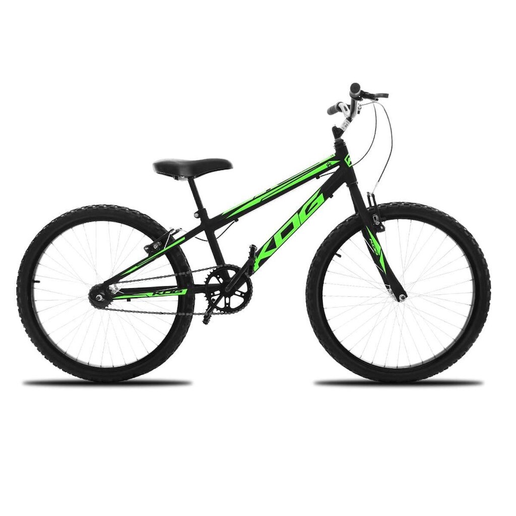 Bicicleta Infantil Masculina Aro 24 KOG Alumínio Rebaixada