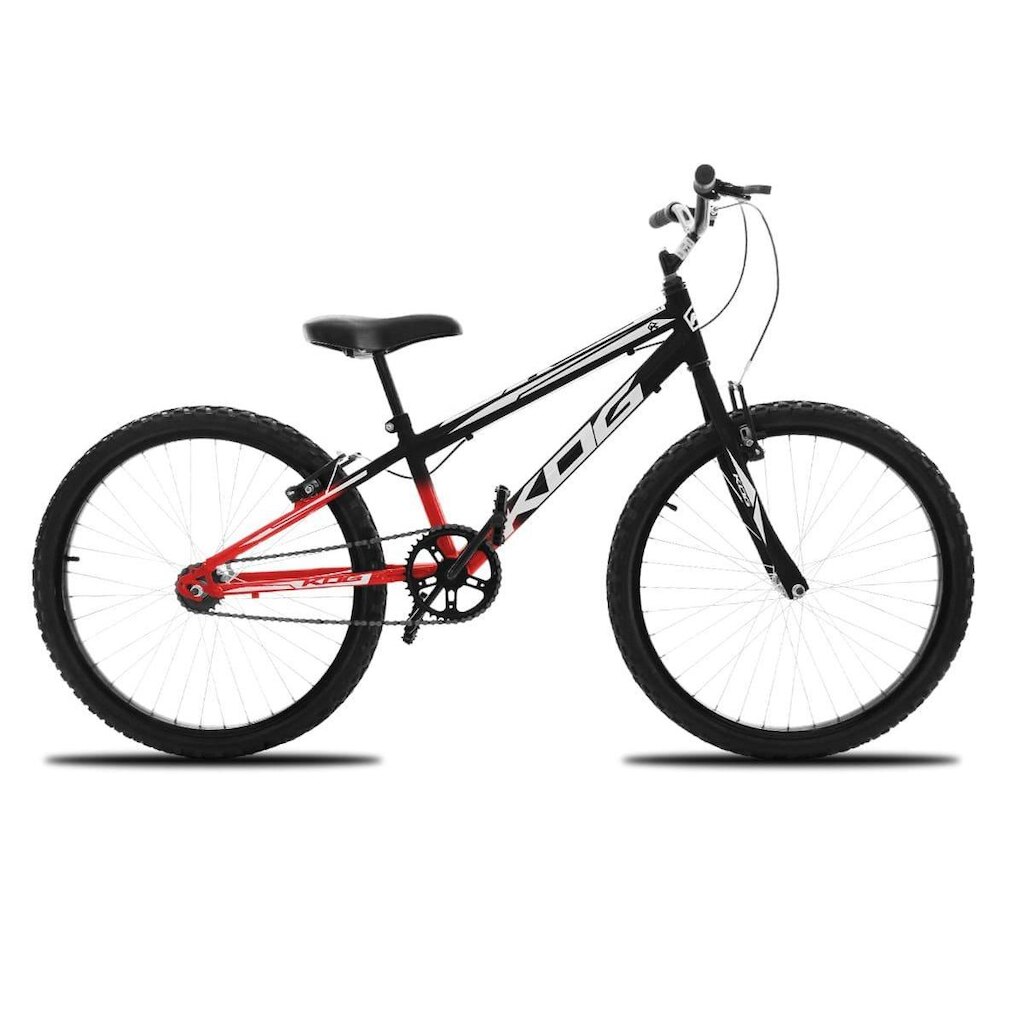 Bicicleta Infantil Masculina Aro 24 KOG Alumínio Rebaixada