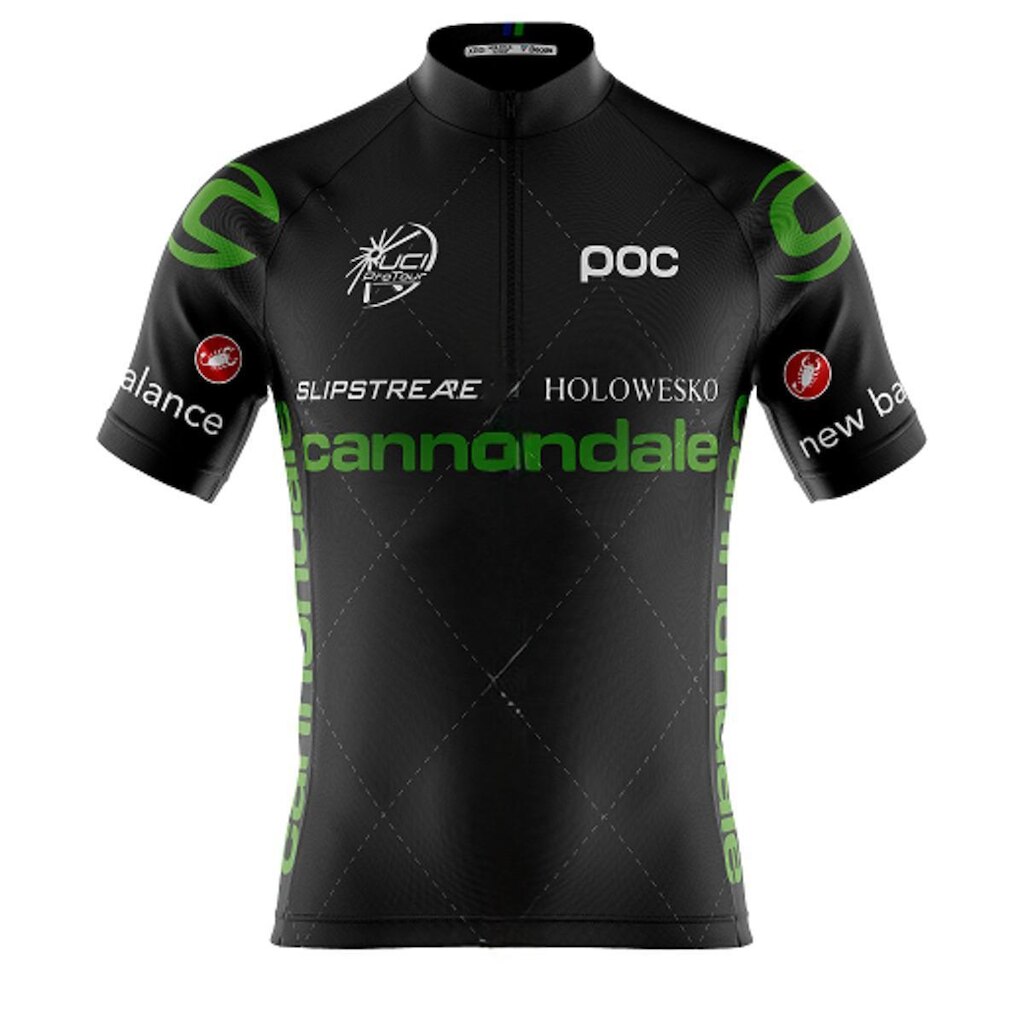 Camiseta Sublimada Meio Zíper Manga Curto Cannondale Bike Ciclismo Mtb