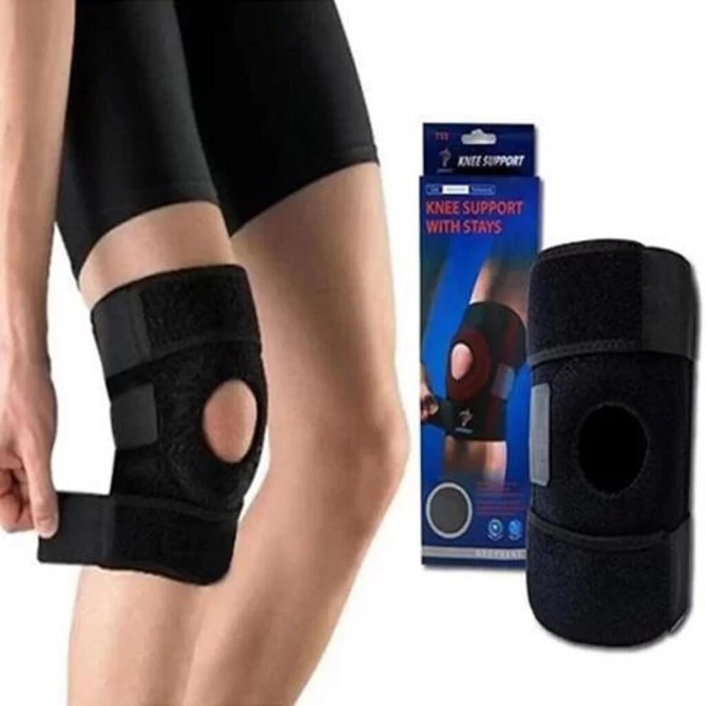 Joelheira Ajustável Neoprene Compressão QS