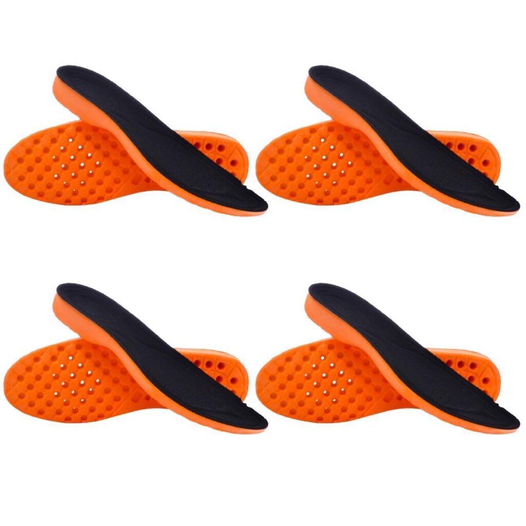 Kit 4 Pares Palmilha Em Gel Ortopédica Ultra Confortável