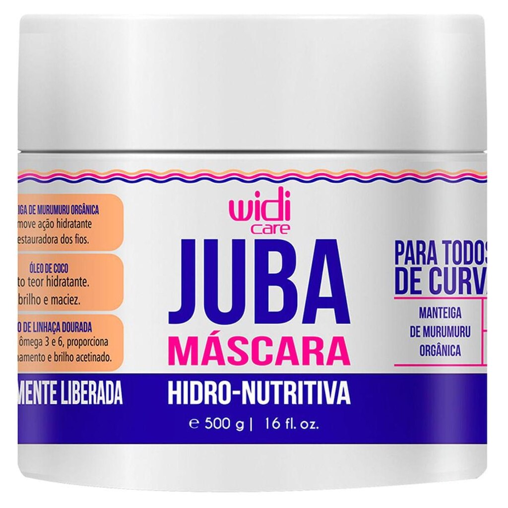 Máscara Widi Care Juba Hidro-Nutriva 500g