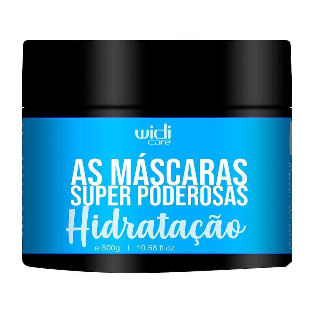Widi Care As Máscaras Super Poderosas Máscara Hidratação 300g