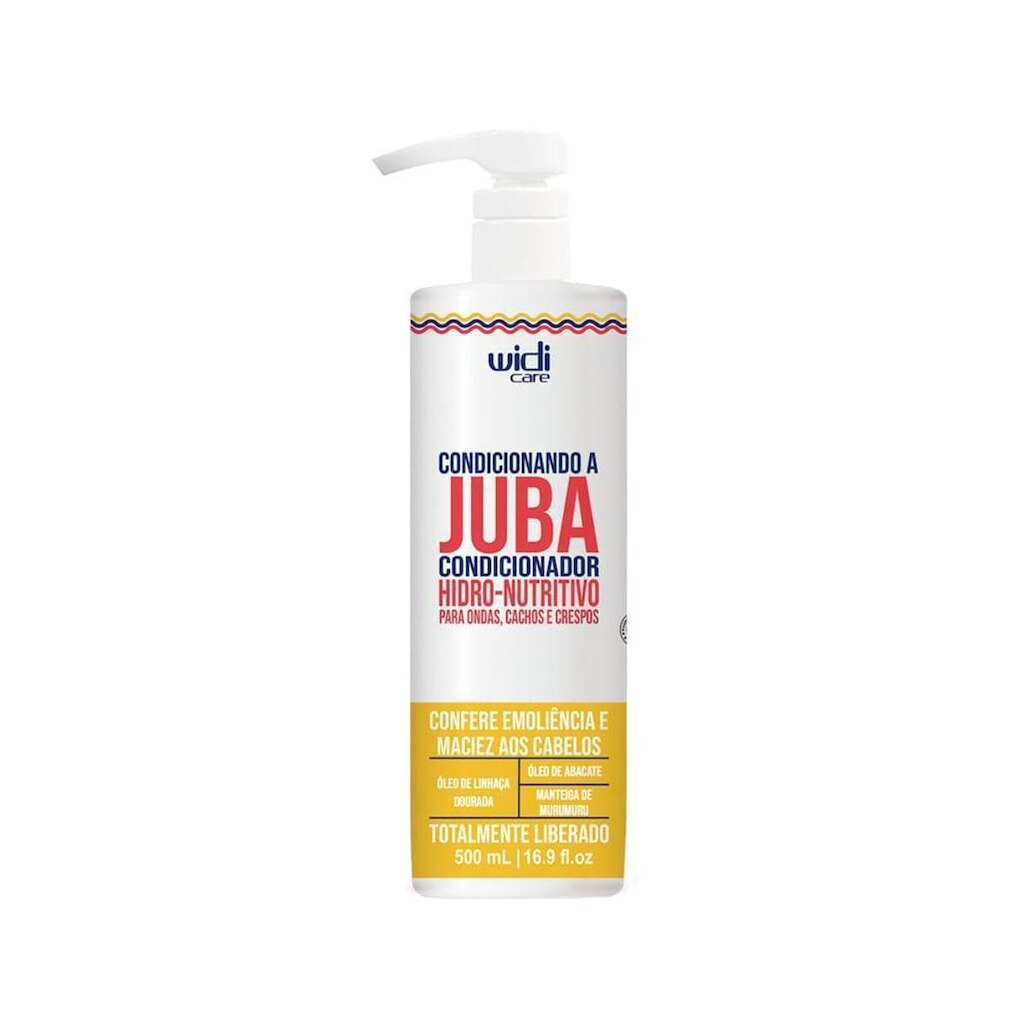 Widi Care Condicionando A Juba Condicionador 500ml