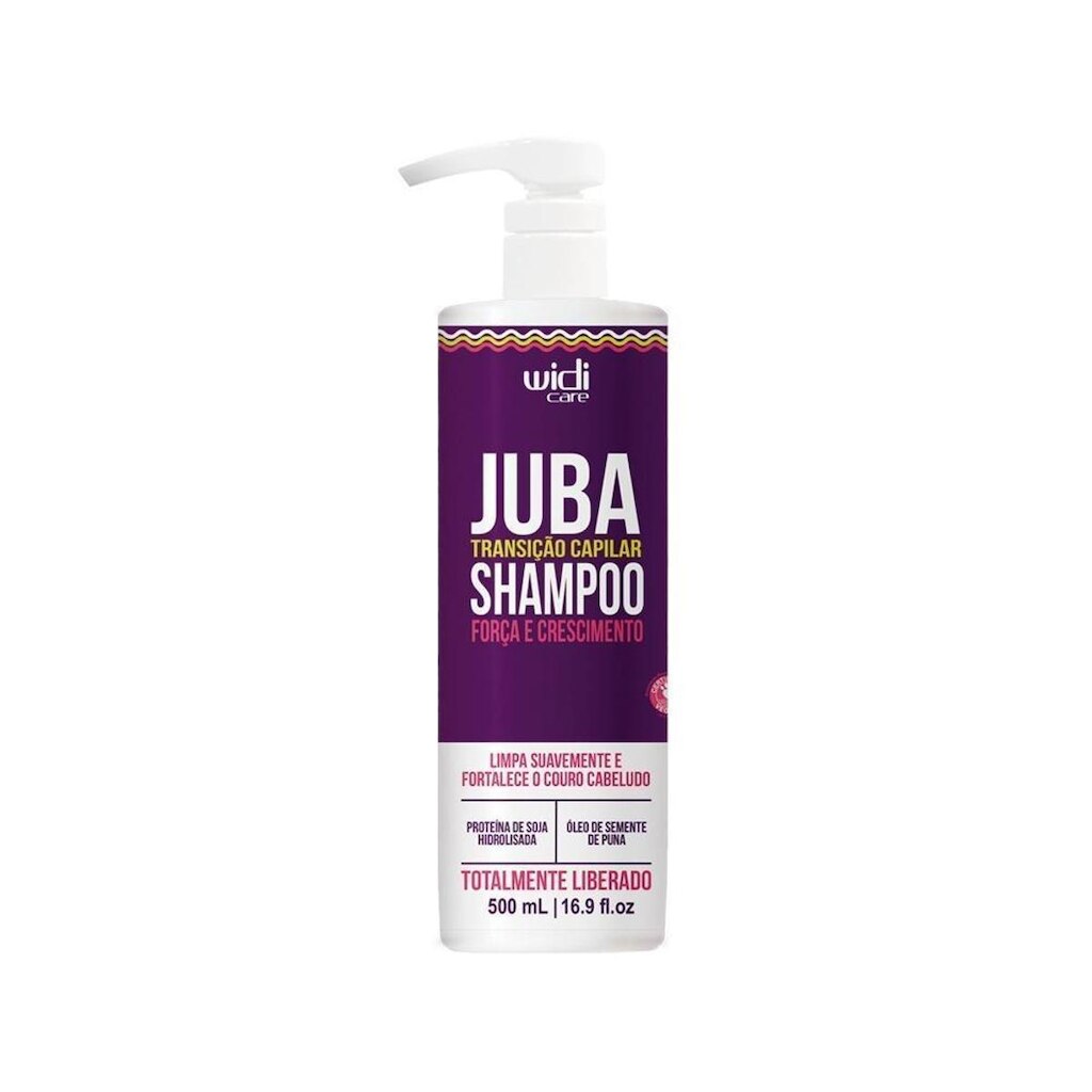 Widi Care Juba Transição Capilar Shampoo 500ml