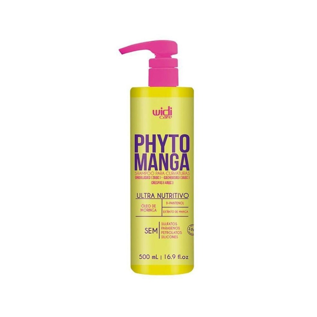 Widi Care Phytomanga Para Curvaturas Shampoo 500ml